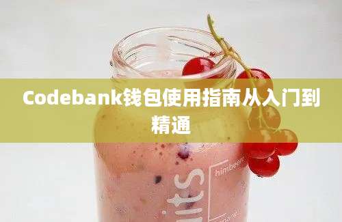 Codebank钱包使用指南从入门到精通