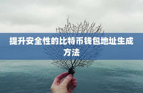 提升安全性的比特币钱包地址生成方法