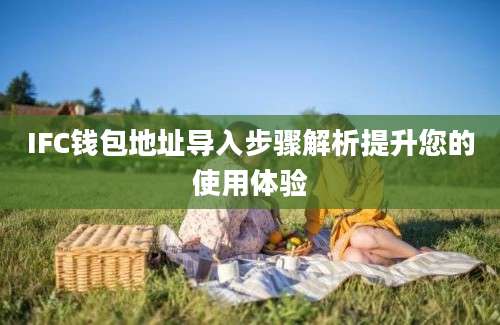 IFC钱包地址导入步骤解析提升您的使用体验