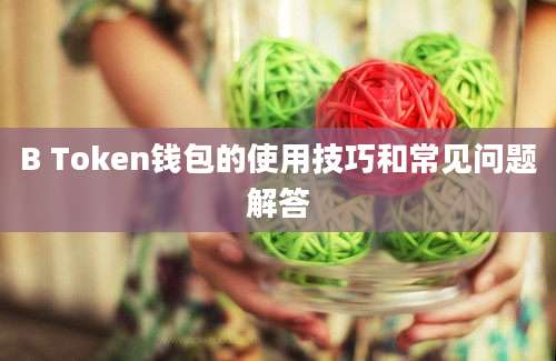 B Token钱包的使用技巧和常见问题解答