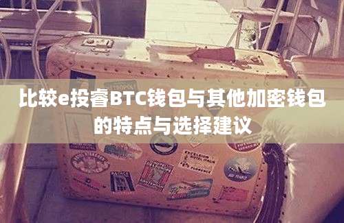 比较e投睿BTC钱包与其他加密钱包的特点与选择建议