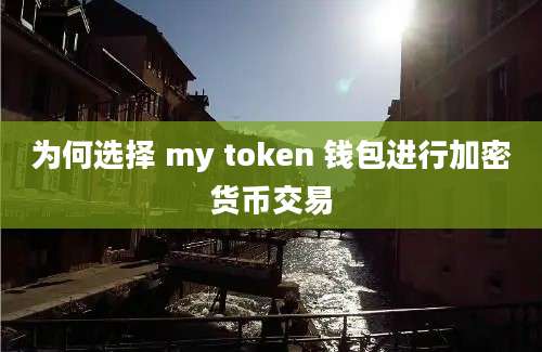 为何选择 my token 钱包进行加密货币交易