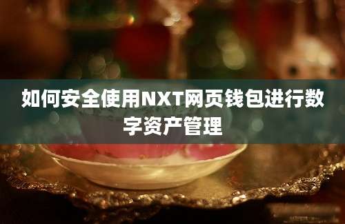 如何安全使用NXT网页钱包进行数字资产管理