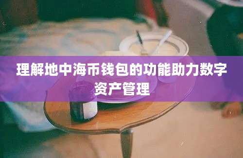 理解地中海币钱包的功能助力数字资产管理