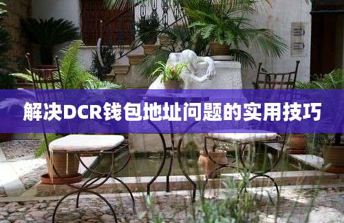 解决DCR钱包地址问题的实用技巧