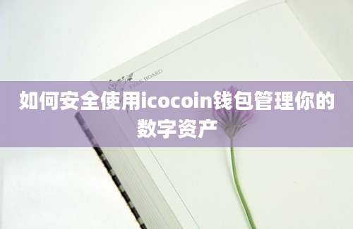 如何安全使用icocoin钱包管理你的数字资产